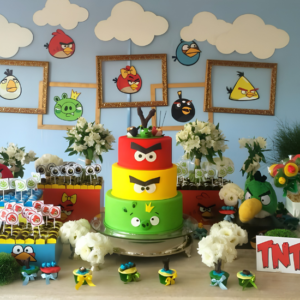 Angry Birds theme decoration