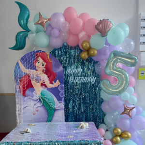 Ariel Little Mermaid theme decoration