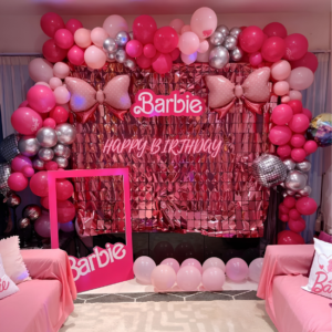 Barbie theme decoration
