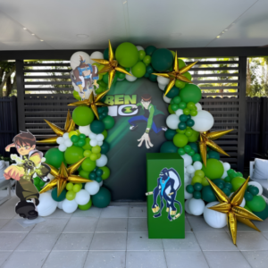 Ben 10 theme decoration