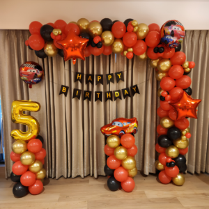 Cars theme decoration