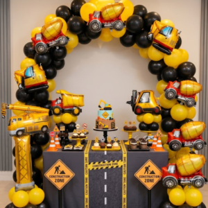 Construction theme decoration