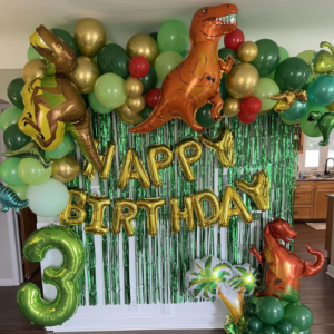 Dinosaur theme decoration