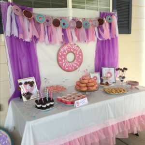 Donut Theme Decoration