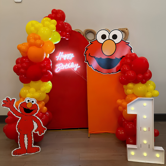 Elmo theme decoration