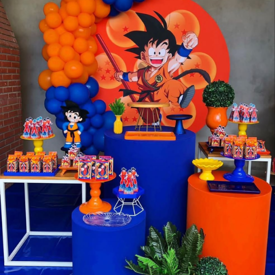 Goku theme decoration