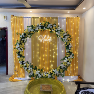 Haldi Ceremony Decoration