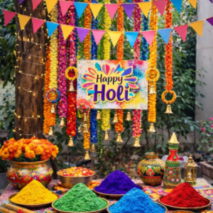 Holi Decoration