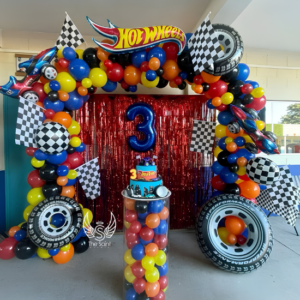 Hot Wheels theme decoration