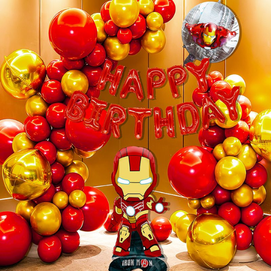 Iron Man theme decoration