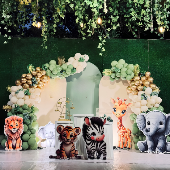 Jungle Safari theme decoration