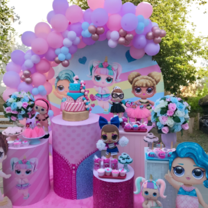 LOL Dolls theme decoration