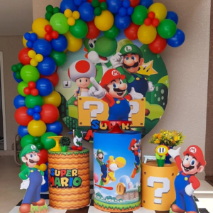 Mario theme decoration