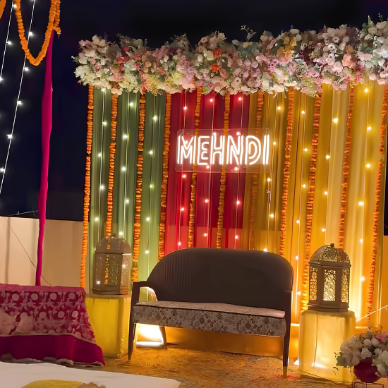 Mehndi Function Decoration