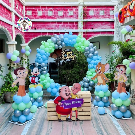 Motu Patlu theme decoration