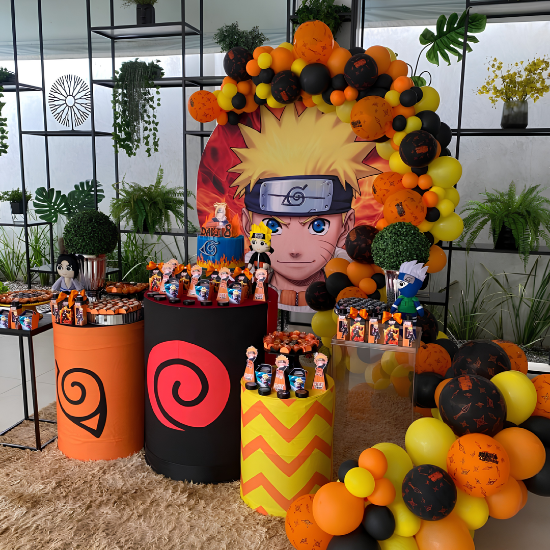 Naruto theme decoration