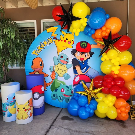 Pokemon theme decoration