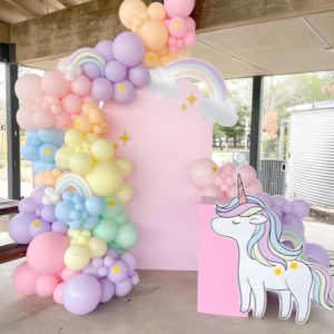 Rainbow theme decoration