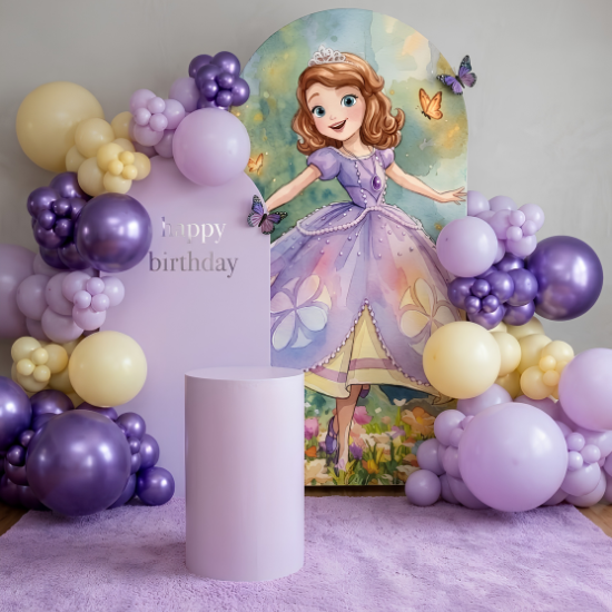 Sofia the First theme decoration