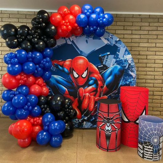 Spiderman theme decoration