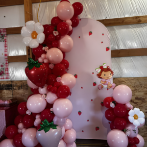 Strawberry Shortcake theme decoration