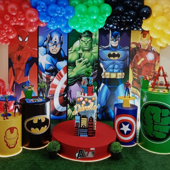 Super Hero theme decoration