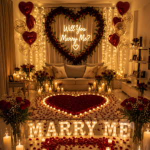 Surprise Proposal Decoration