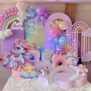 Unicorn theme decoration