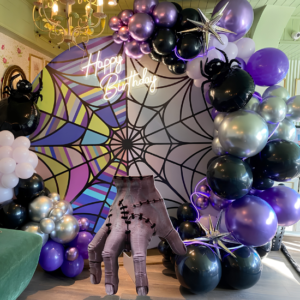 Wednesday Addams theme decoration